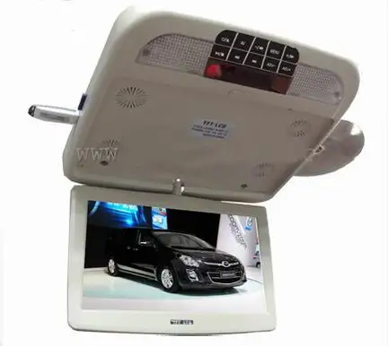 

10.1" Car Flip Down Roof Mount Monitor DVD Player Game USB SD For All Cars