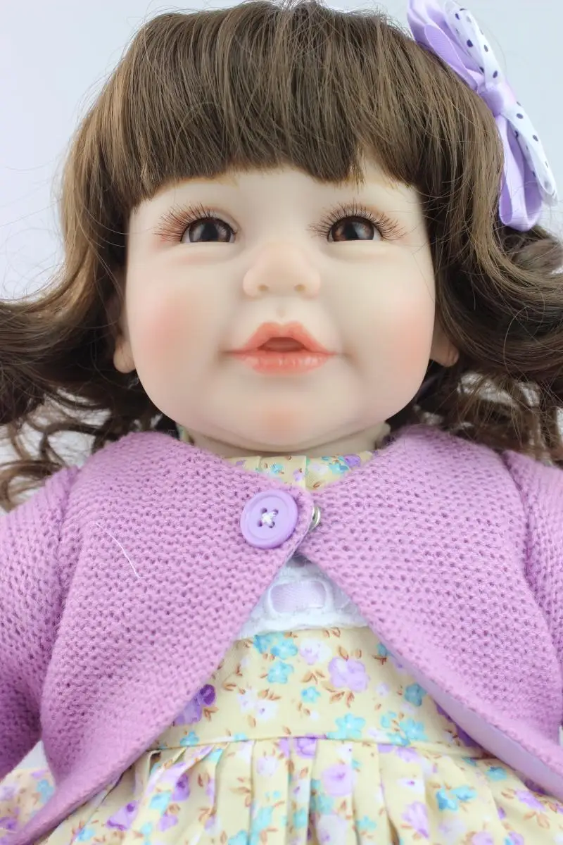 

Lovely 52CM Real girl dolls toy /reborn reborn babies bonecas brinquedos kids toys birthday gift