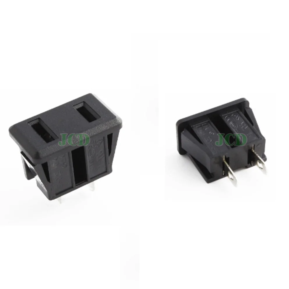 

1x AC power socket outlet U.S. regulations Connector socket American Polar Holes Card socket Environmental copper