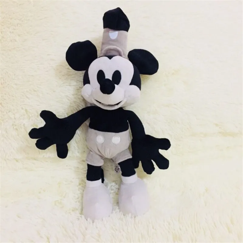 

1pieces/lot plush edition Steamboat Willie Restoring ancient ways Mickey mouse doll toys Christmas gift Home car decoration