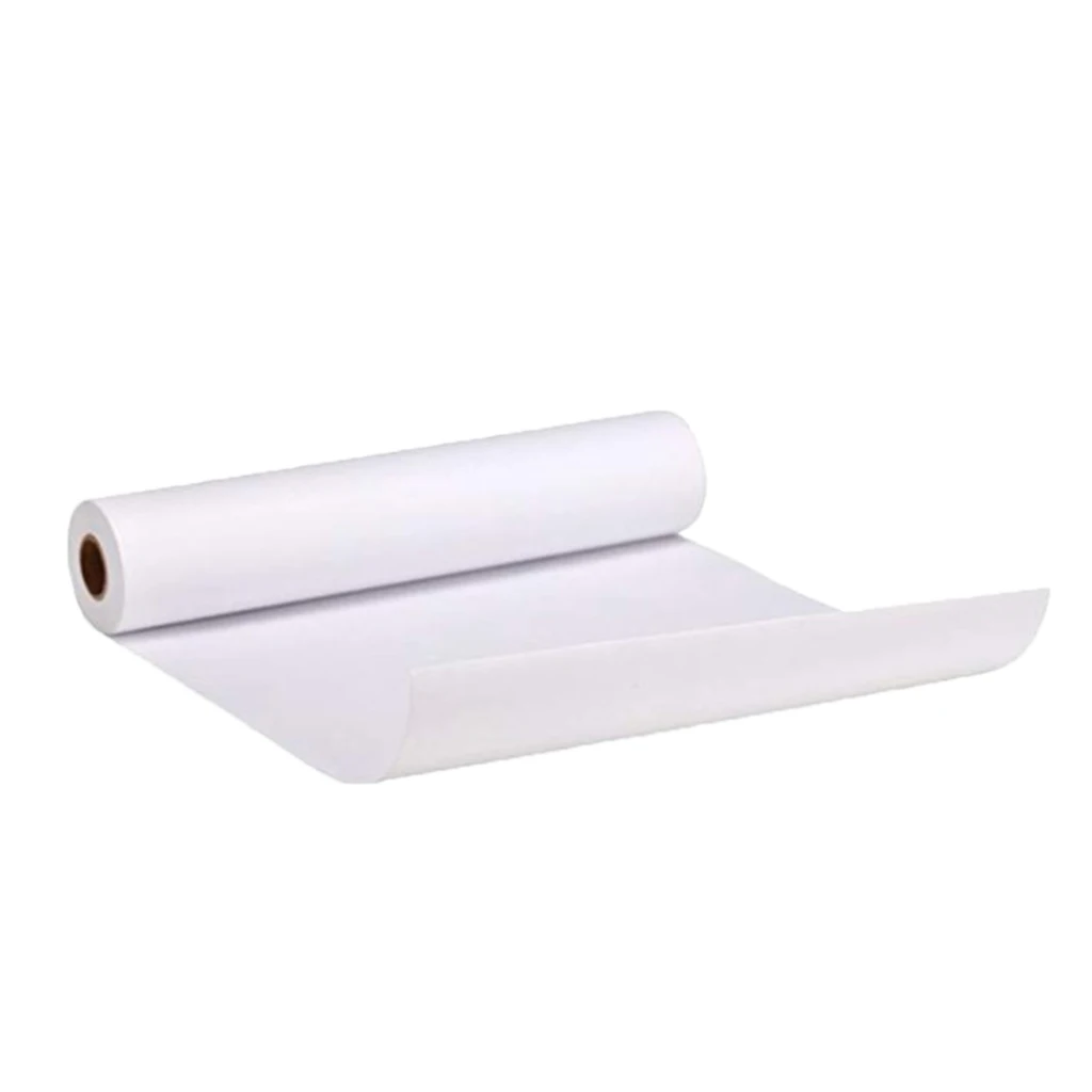 1 Roll Kraft Paper White Craft Wrapping Paper for Crafts Projects, Gift Packing Paper, Table Cover Table Runner - 0.3 x 3 meter 