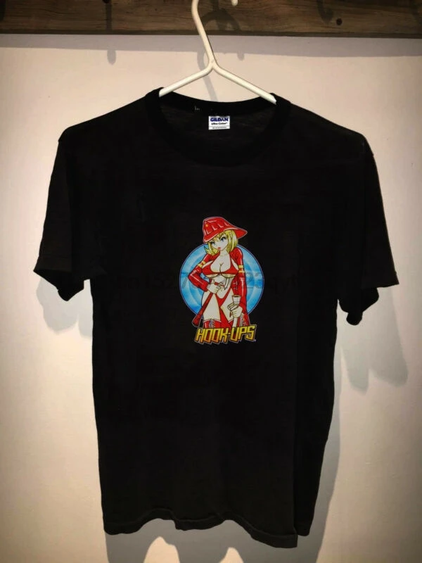 

VINTAGE HOOK UPS SKATEBOARD ANIME manga T shirt Reprint