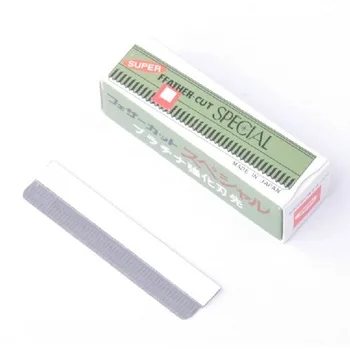 1pcs Razor Blade False Eyelash Extension Eye Makeup Tools Eyebrow Stainless Steel Trimmer