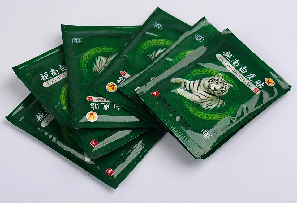 24pcs Vietnam White Tiger Balm Plaster Arthritis Neck/Back/Lumbar Medical Pain Relieving Patch Health Care Body Massager