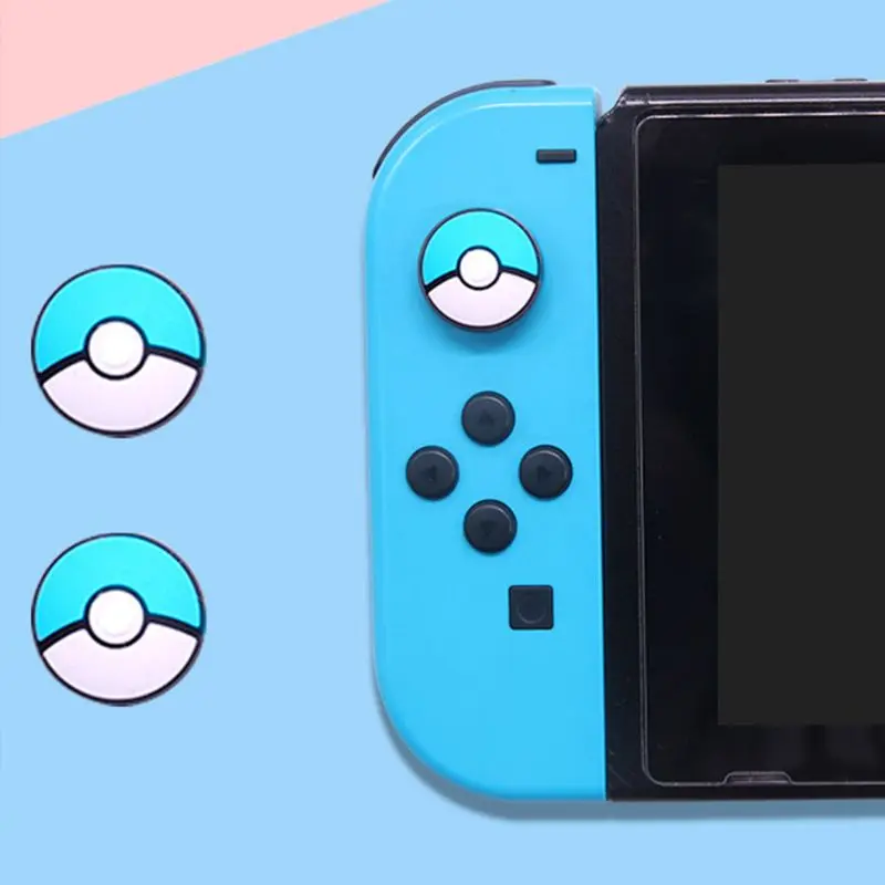 

1 Pair Analog Thumb Stick Silicone Skin Grips Joy Con Caps for Switch NS Joy Con Controller Sticks #328