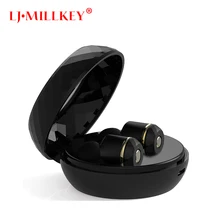 Wireless Earphones Dynamic Dual Drivers Bluetooth 4 1 TWS Earbuds Stereo Music Headsets Hand Free with