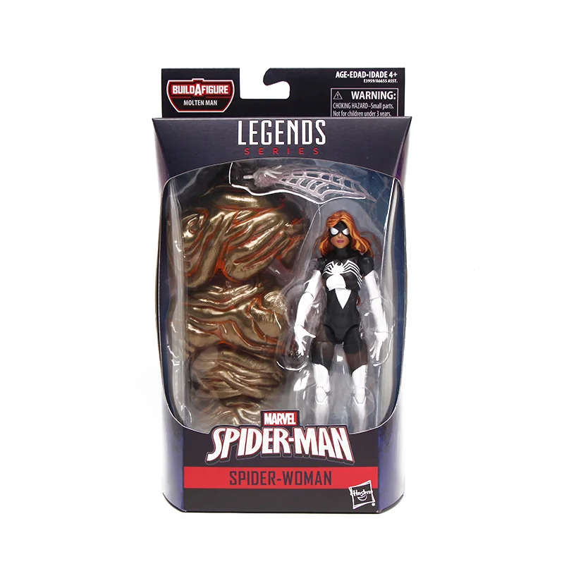 A6655 SPIDERWOMAN 14,5-17 см, серия Marvel Legends, Человек-паук, вдали от дома, фигурка, Demogoblin Hydro-Man, Коллекционная модель, игрушки Мстители - Цвет: A6655 SPIDERWOMAN