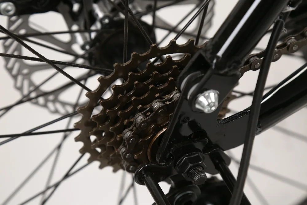 Top LLNiao Mountain bike 24/26 inch Tire 21/27-speed double disc brakes Bicycle 2