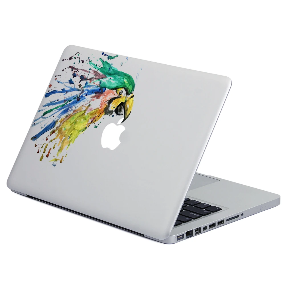 Цветные пигменты орла Виниловая наклейка для ноутбука наклейка для macbook Pro Air 13 дюймов мультфильм Кожа ноутбука оболочка для mac book