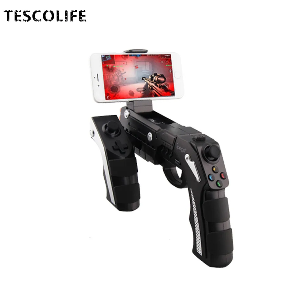 

IPEGA 9057 PG-9057 Bluetooth Gun Style Wireless Game Pad Controller joysticker Gamepad Handset for Cellphone Tablet TV Box