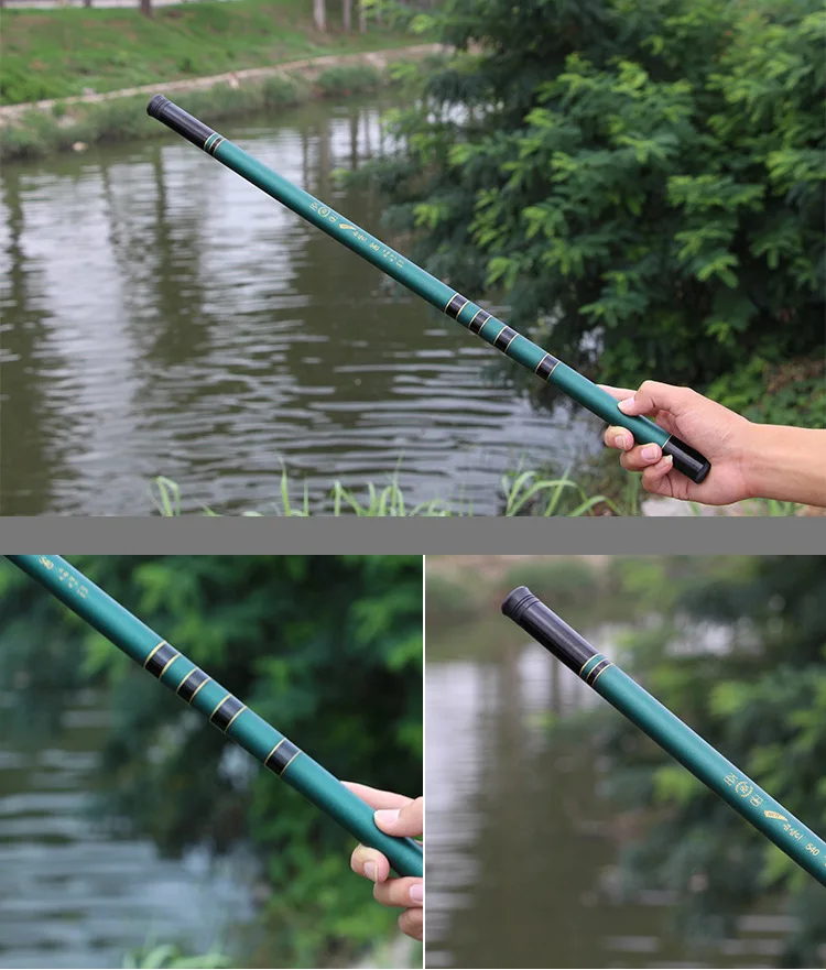 

2.7-7.2M Superhard 37T Ultra-light Stream Fishing Rod Power FRP Hand Pole Telescopic Fishing Rod for Carp Fish Tackle