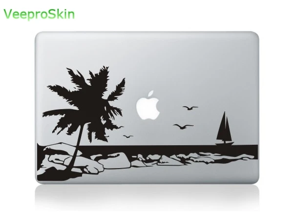 Наклейка для ноутбука Macbook для Apple notebook Air Pro retina 12 13 14 15,4 дюймов кожа для ноутбука - Цвет: MB black-Part E (26)