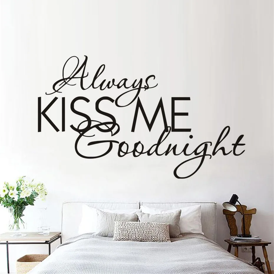 Popular Wall Text Decalsbuy Cheap Wall Text Decals Lots From - Always Kiss Me Removable Wall Decals Text Vinyl Waterproof Every Lovestory Stickers Modern · popular wall text decalsbuy cheap wall text decals lots from - always kiss me removable wall decals text vinyl waterproof every lovestory stickers modern ·