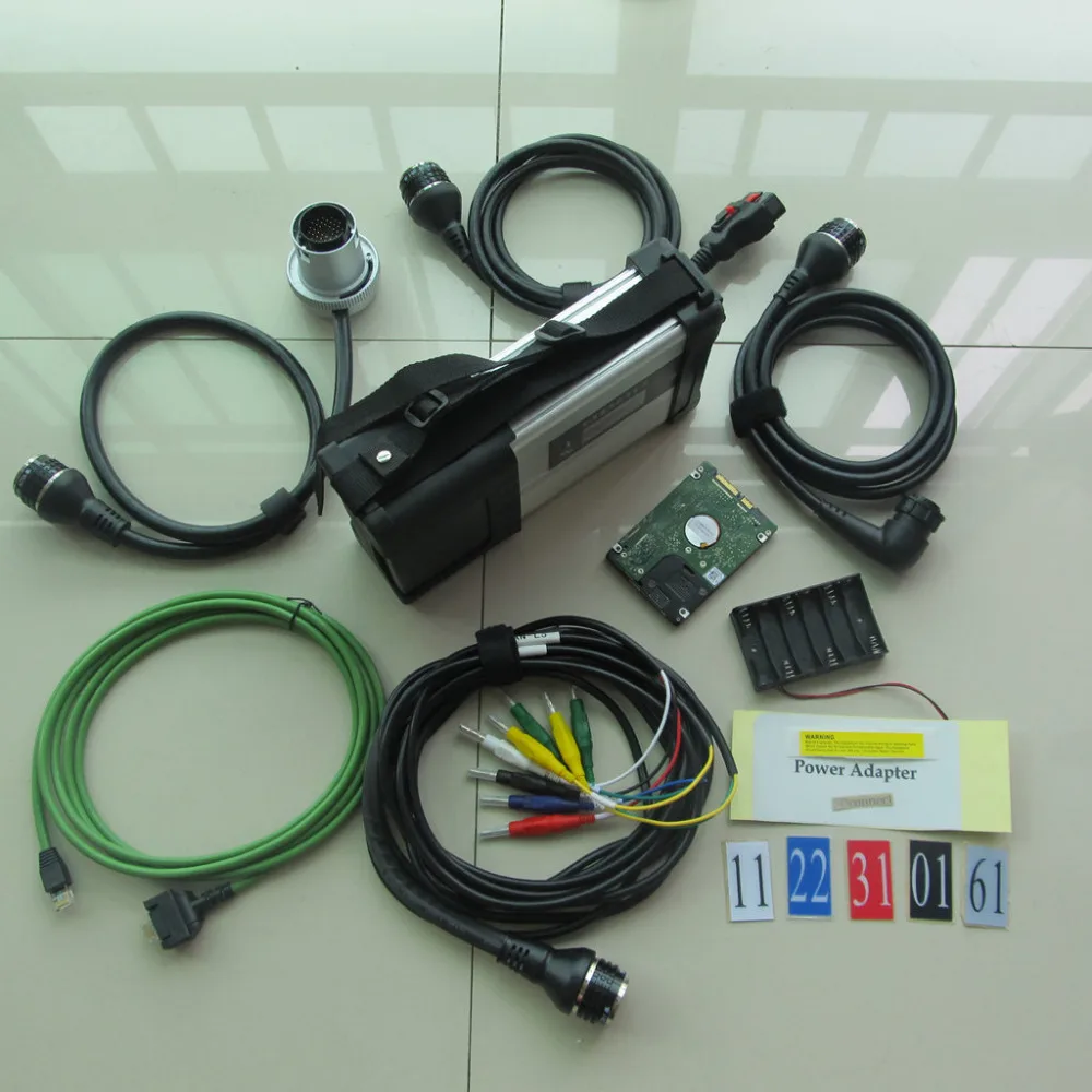  2020 mejor calidad MB SD C5 Star diagnostiscompact 5 con WIFI para coches y camiones con mb star c4