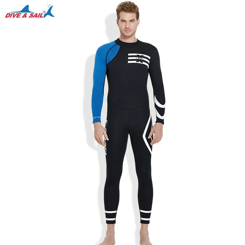

Scuba Diving Men Neoprene 3MM Wetsuit swimming Surf Triathlon Professional Wetsuit One-Piece Full body keep warm diving suit
