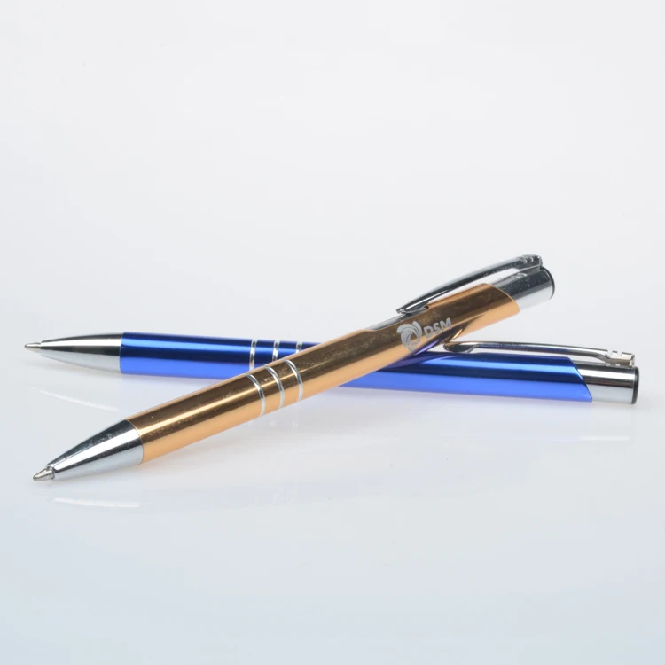 Personalized Advertising Custom Cheap Metal Ball Pen Promotional Aluminum Pen with Company Logo