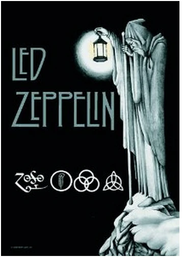 Холст постер из шелковой ткани LPGI Led Zeppelin лестница в небо плакат печати размер C299