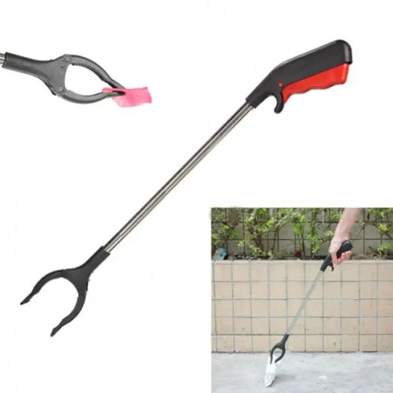 

Claw Long Pick Up Reach Grabber Tool Small Item Trash Arm Grip Long Helping Reach Hand Stick Cigarettes