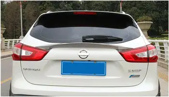 

For Nissan Qashqai ABS Chrome Rear Spoiler Trunk Streamer Tail Trim Car Styling Accessories 2014 2015 2016 2017 1PCS
