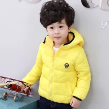 Girls Boys Winter Coat Long Sleeve Kid Winter Jacket 2016 Hot Sale Hooded WindProof Children Kids Winter Jacket 3-12 Years
