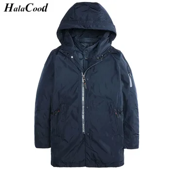 

2017 Winter New Male Thick Parkas Fashion Men's Clothing High Quality Casual Windproof Winter Warm Jackets And Coats For Men