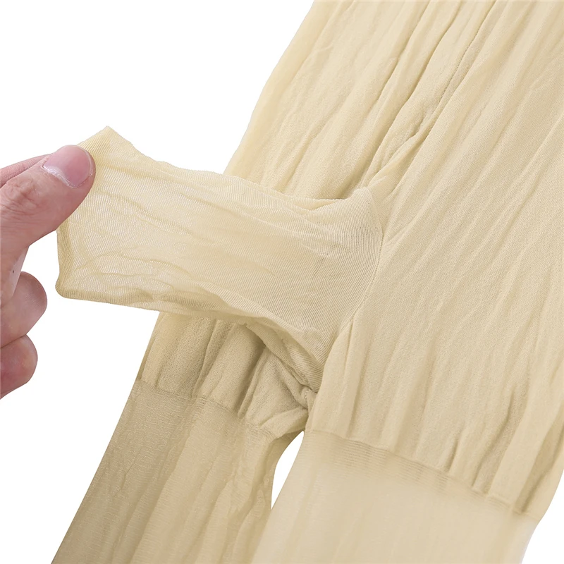 Sexy Men Full Body stockings Transparent Bodysuit Pantyhose Closed Sheath Long Sleeve Tight Stocking Erotic Lingerie