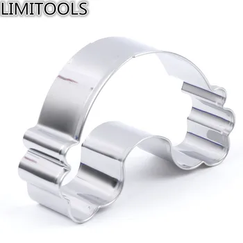 

1pc Rainbow Shape Cookie Cutter 3D Stainless Steel Fondant Cake Decorating Tools DIY Pastry Biscuit Baking Molds