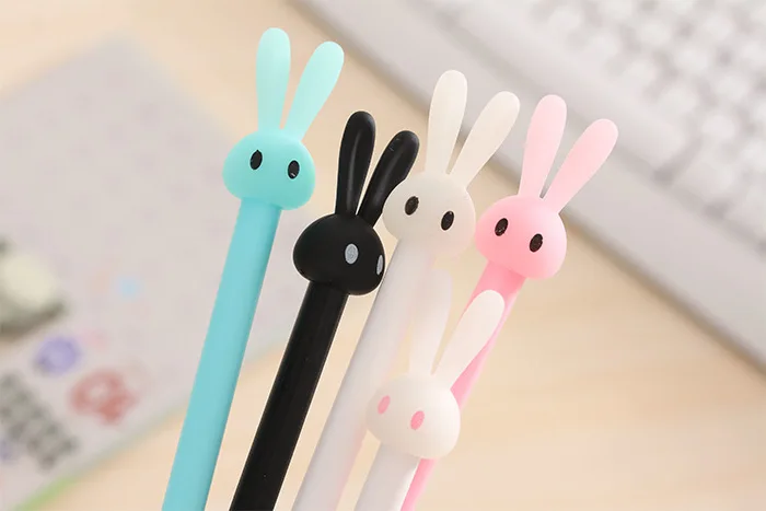 Creative Cartoon Rabbit Gel Pen School Supplies Pen Student Stationery Pen Gifts Student Japan And Korean Cartoon Gel Pen Wholes