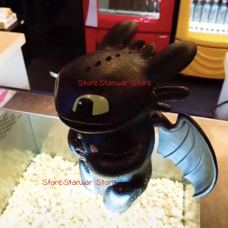 

Popcorn Cola Cup 2019 Anime How to Train Your Dragon 3 ToothlessBucket Night Fury Doll Toys Gift for Children Adults Collection