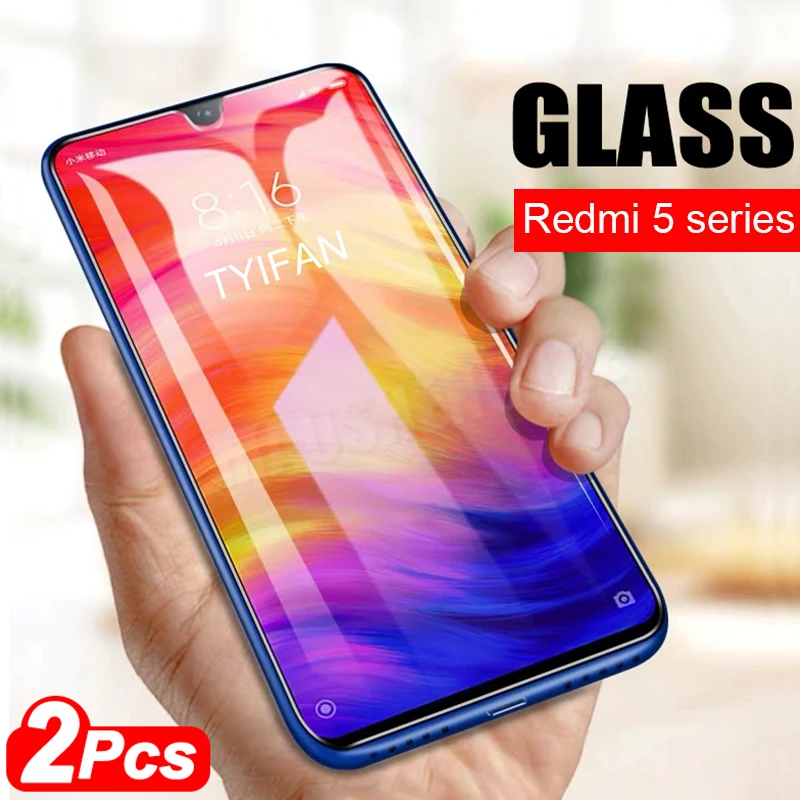 Закаленное стекло для Xiaomi Redmi 5 Plus Note 5a 5pro 2 шт. | Мобильные телефоны и аксессуары