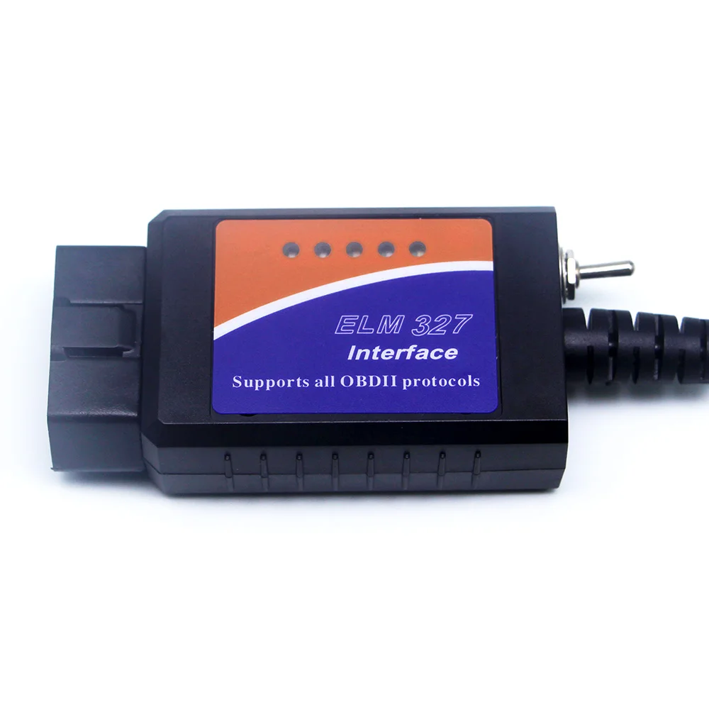 Считыватель кодов ELM327 USB FTDI для Ford HS CAN/MS CAN switch| |