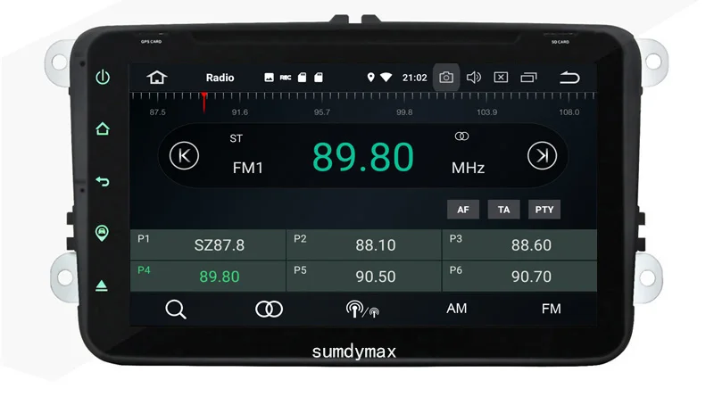 Flash Deal 8 inch android 9.0 Car Radio For Volkswagen golf 6 touran passat B7 sharan Lavida polo with Navi GPS Card Car DVD Player 8