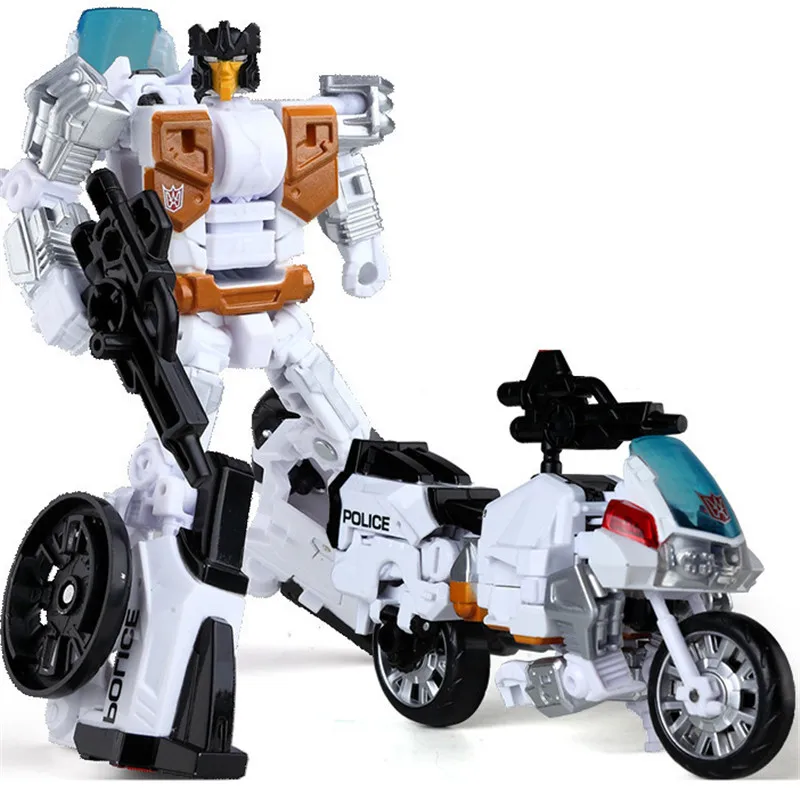 

New HaiZhiXing Transformation Toy boy Anime Devastator Robot Action Figures Aircraft Tank Motorcycle education Model Kids Toy