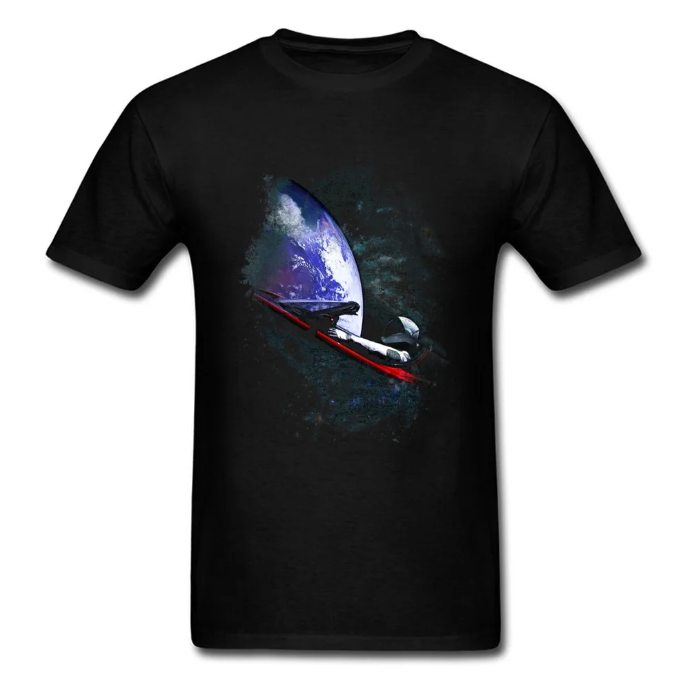 Road to Mars 13346 Tops Tees New Design Round Collar Normal Short Sleeve All Cotton Men T Shirts Summer T Shirt Road to Mars 13346 black