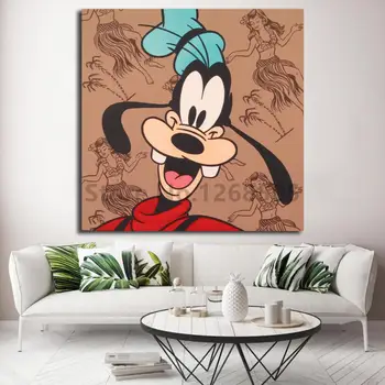 

Goofy Hawaiian Dreaming By Trevor Carlton HD Canvas Posters Prints Wall Art Painting Decorative Picture Modern Home Decoration