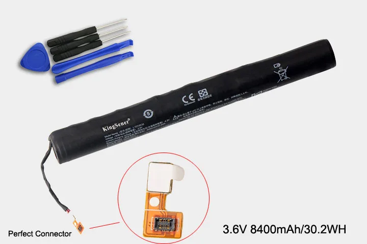 KingSener Новый L15D3K32 Батарея для lenovo Yoga 3 Tablet YT3 X50F X50M X50L X50 L15C3K32 8400 мАч|Аккумуляторы