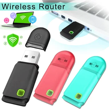 

300Mbps Portable Wifi Usb Mini Mobile Wireless Router PC Laptop Dongle