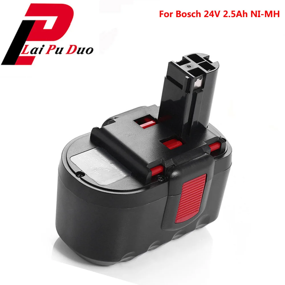 24 В 2.5Ah ni-mh мощный инструмент батареи для Bosch: 2607335279, BH-2424, 12524, GKG24V, 2607335509, BH24VF 2607335445125-2411524, SAW24V