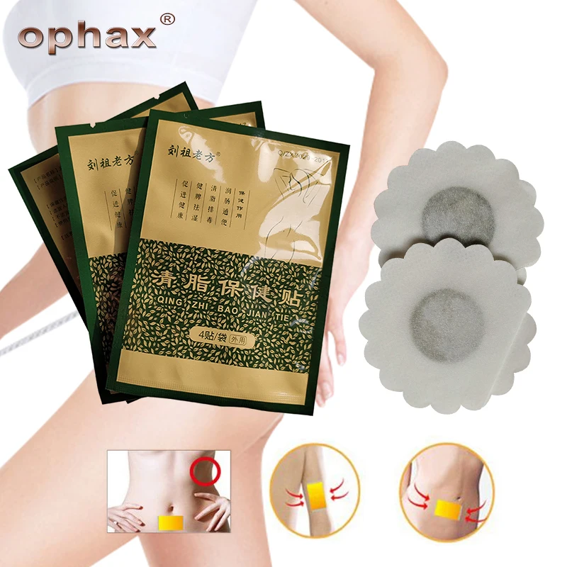 OPHAX 40pcs slimming patches chinese weight loss patches fat Loss
