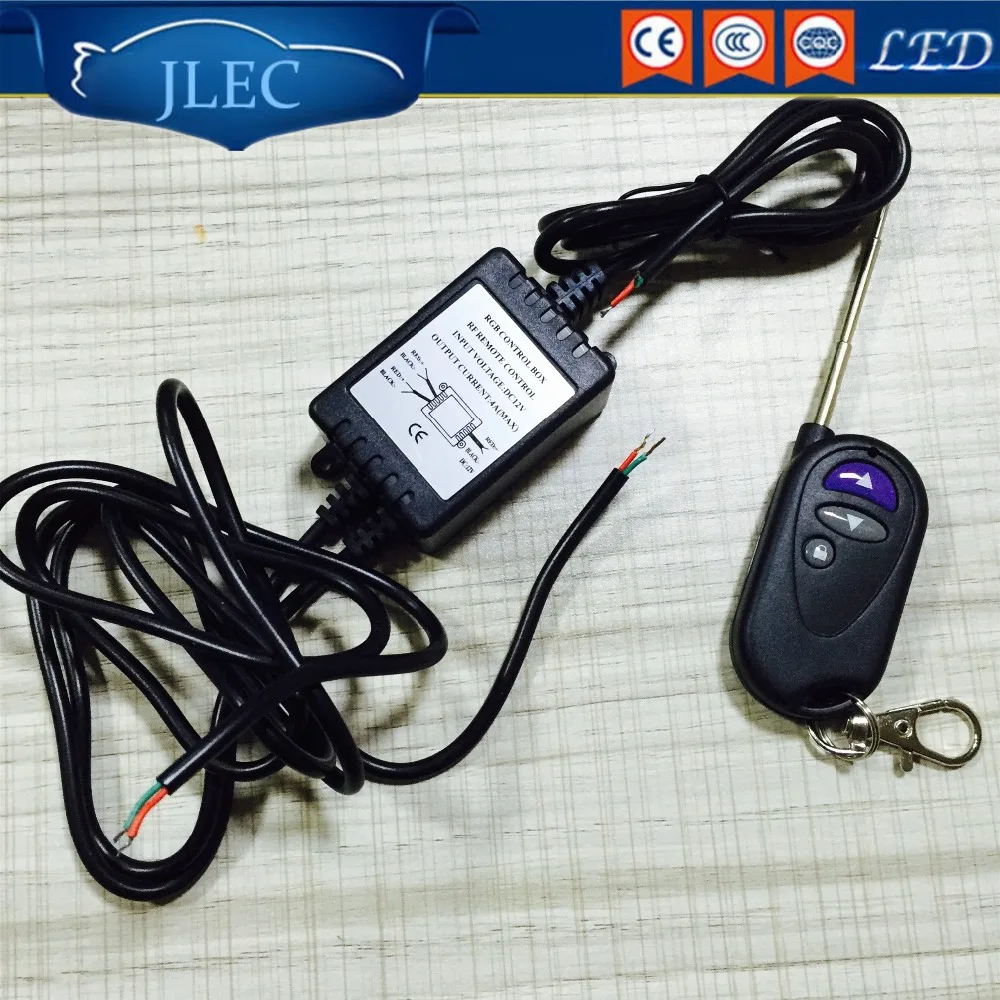JLEC 2017 Car LED RF Remote Controller 12V High Quality LED Lights Controller for Car Strobe Lightbars Flash Dash Warning Lights