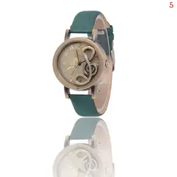 OUTAD ZLF0351 стильный Для женщин Для мужчин часы кожаный ремешок Группа Кварцевые наручные часы Мода модные популярные приятно сладкий подарок