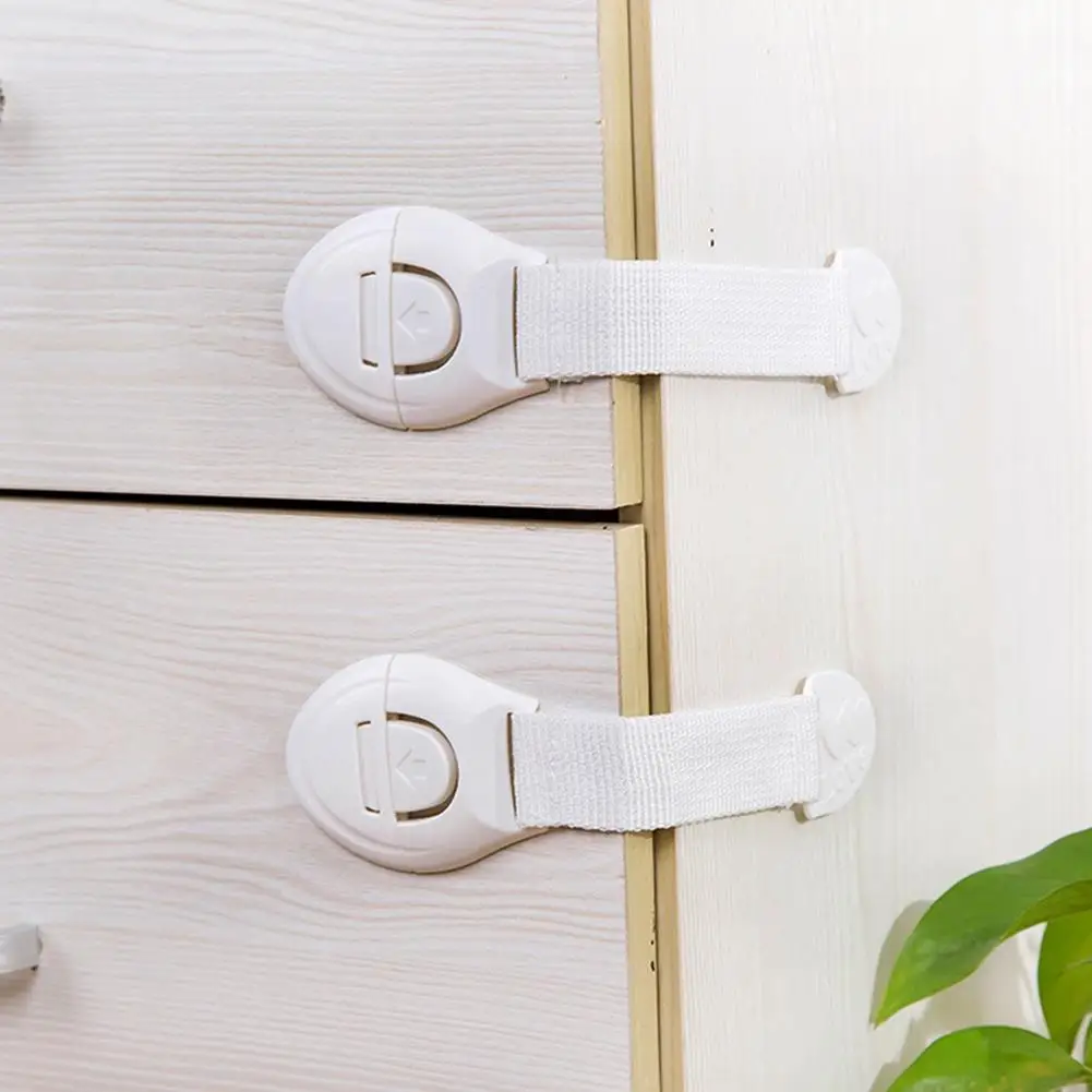 

1Pc Child Lock Baby Safety Protection Cabinet Lock For Refrigerators Drawer Lock Kids Safety Plastic Lock Baby Security Products