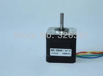 

42 stepper motor 1.8 phase 42HB4004 moment 0.4N.m body 40mm diameter 5mm 4 line CNC KIT