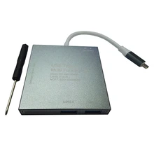 1x YC 301 Aluminum Alloy Type c ssd Mobile Hard font b Disk b font Box