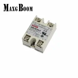 Maxgboom 90 В-480 В 40A 250 В ssr-40da-h твердотельные реле модуля 3-32 В ~ AC ssr-40 да ССР Пластик чехол оптовая продажа с фабрики