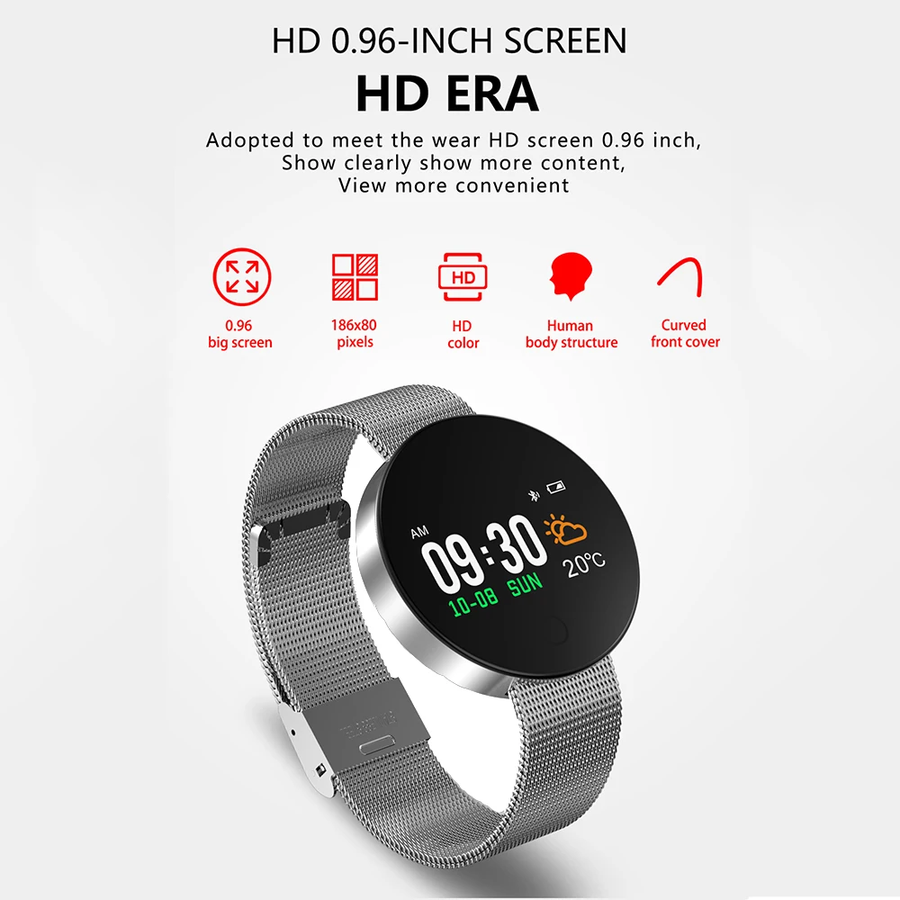 Бизнес Для мужчин Смарт часы Android ips HD Экран Водонепроницаемый Smartwatch сердечного