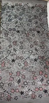 

beautiful Jolin-6.2003 Nigerian fabric for party dress new African embroidered lace fabric