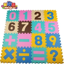 MEI QI COOL baby play mat puzzle mat playing carpet children’s developing crawling rugs babies number kids foam mat calculation