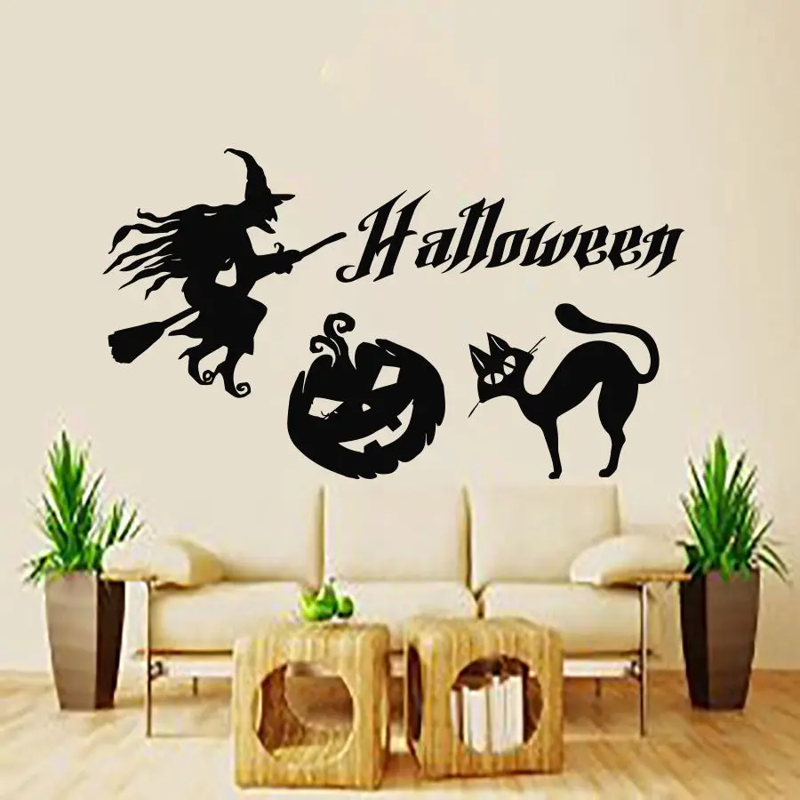 Wall Decals Halloween Decal Vinyl Sticker Bedroom Decor Home Interior