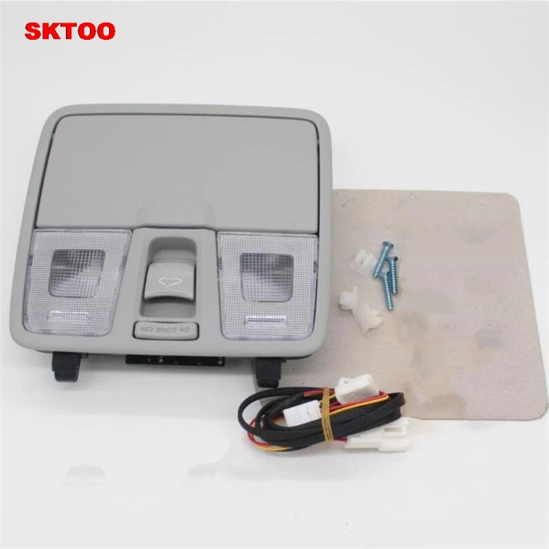 

SKKTOO Retrofit upgrade reading lights, interior dome light upgrade for Hyundai IX25 Creta 2015 2016 2017 gray